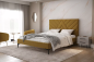 Preview: Gepolstertes Bett - ART81243